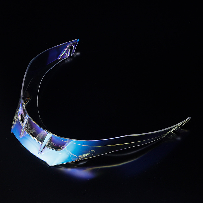 Pista aripioară spate pentru cască – lamelă GPR, spoiler pistă rotund GPRR, duckbill