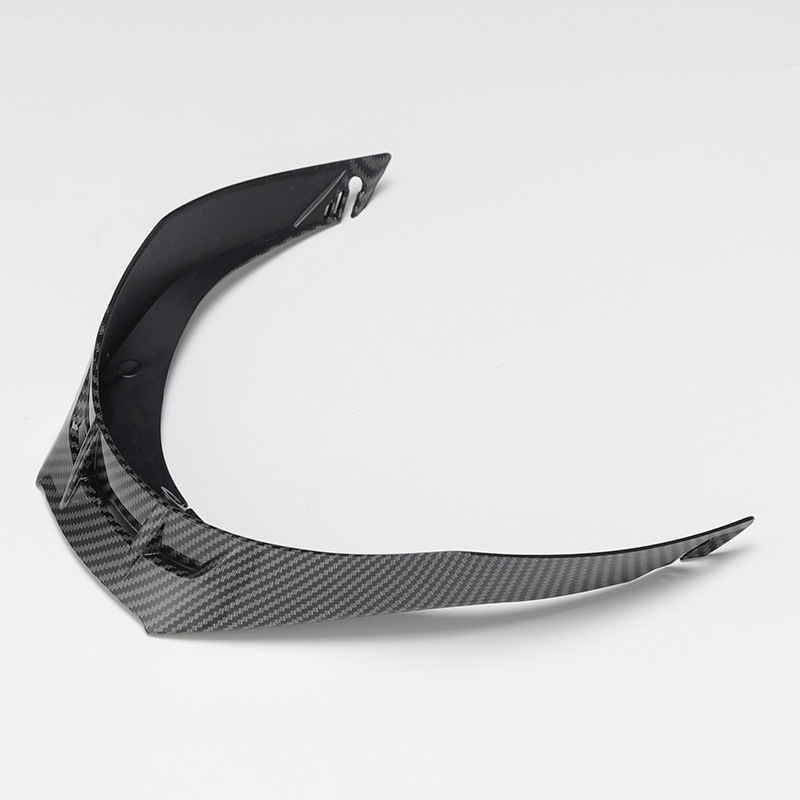 Pista aripioară spate pentru cască – lamelă GPR, spoiler pistă rotund GPRR, duckbill