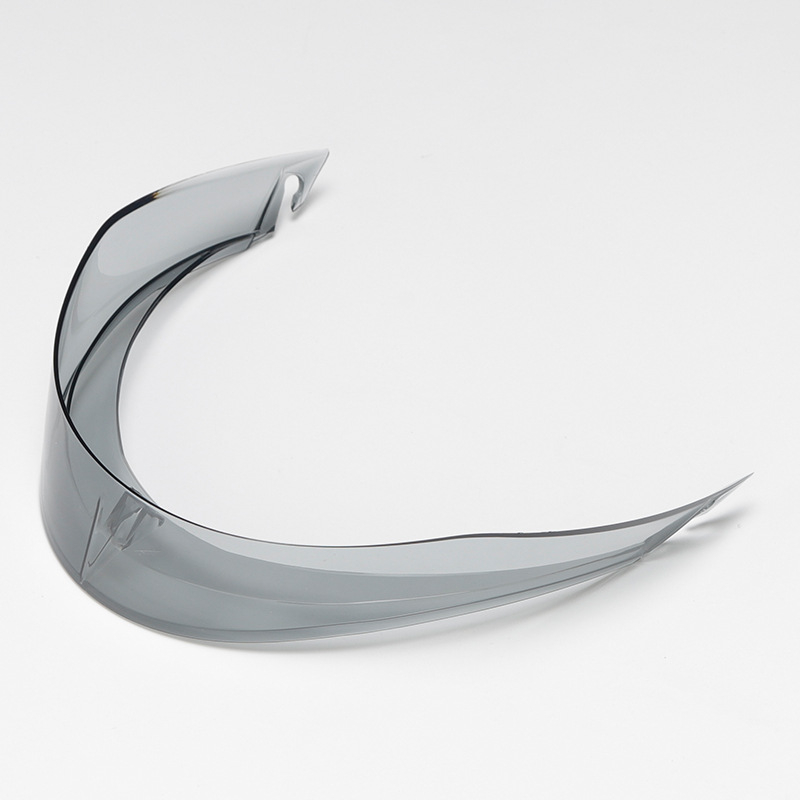 Pista aripioară spate pentru cască – lamelă GPR, spoiler pistă rotund GPRR, duckbill