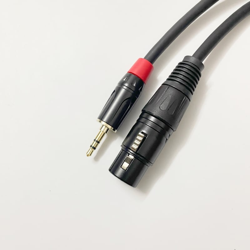 3,5 mm-es XLR mikrofonkábel, férfi és női csatlakozóval, mikrofonhoz, hangkártyához és keverőhöz