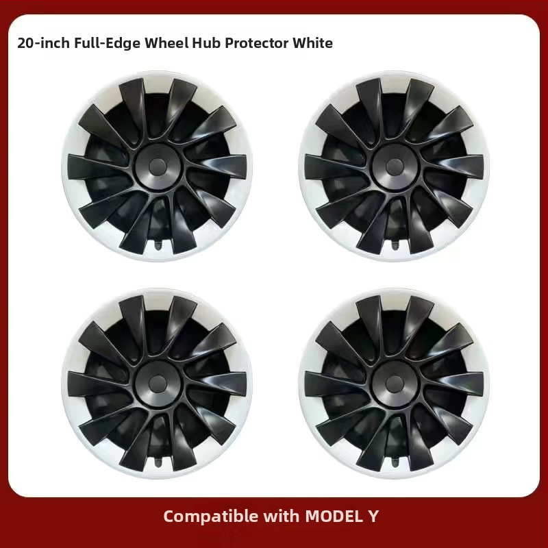 Ochranný kruh krytu stredového otvoru pre Tesla cyclone – LR plast, kompatibilný s Tesla, pôvod Čína, bez úprav