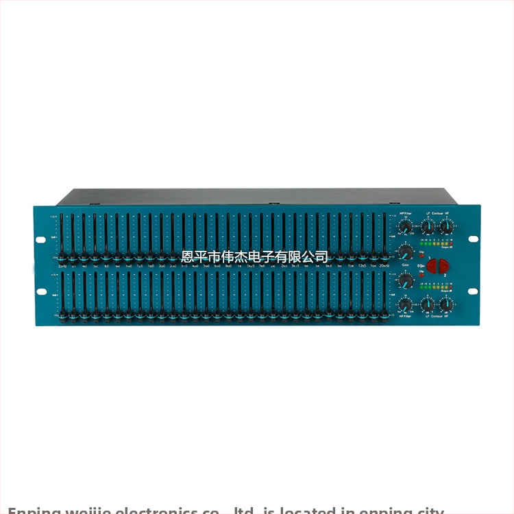 FCS966 WJ AUDIO profesionálny ekvalizér a zvukový procesor s limiterom pre pódiové vystúpenia a KTV