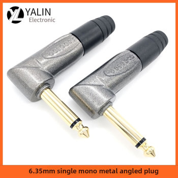 YALIN mono mikrofón konektor, dvojvodičový, audio/video konektor