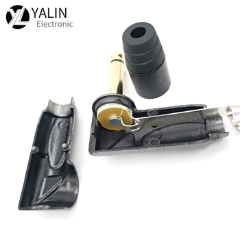 YALIN mono mikrofon csatlakozó, kétvezetékes, audio/videó csatlakozó