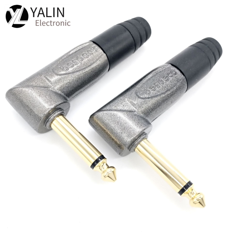 YALIN mono mikrofon csatlakozó, kétvezetékes, audio/videó csatlakozó