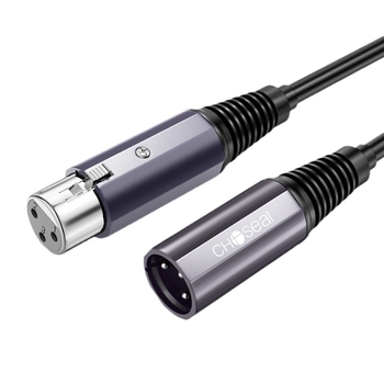 Izbalansirani audio kabel QAD24BK – jezgro od čistog bakra, bakreni vodič, pozlaćen, 1 kg