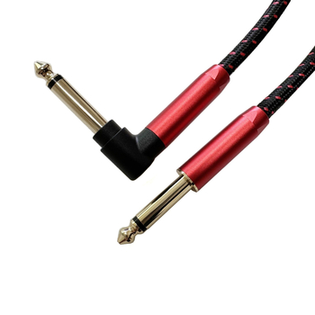 Orang Red audio kabel, 2-žilni, zlatno obloženi, konektori 6,5 mm na 6,35 mm, bakar bez kisika, RoHS