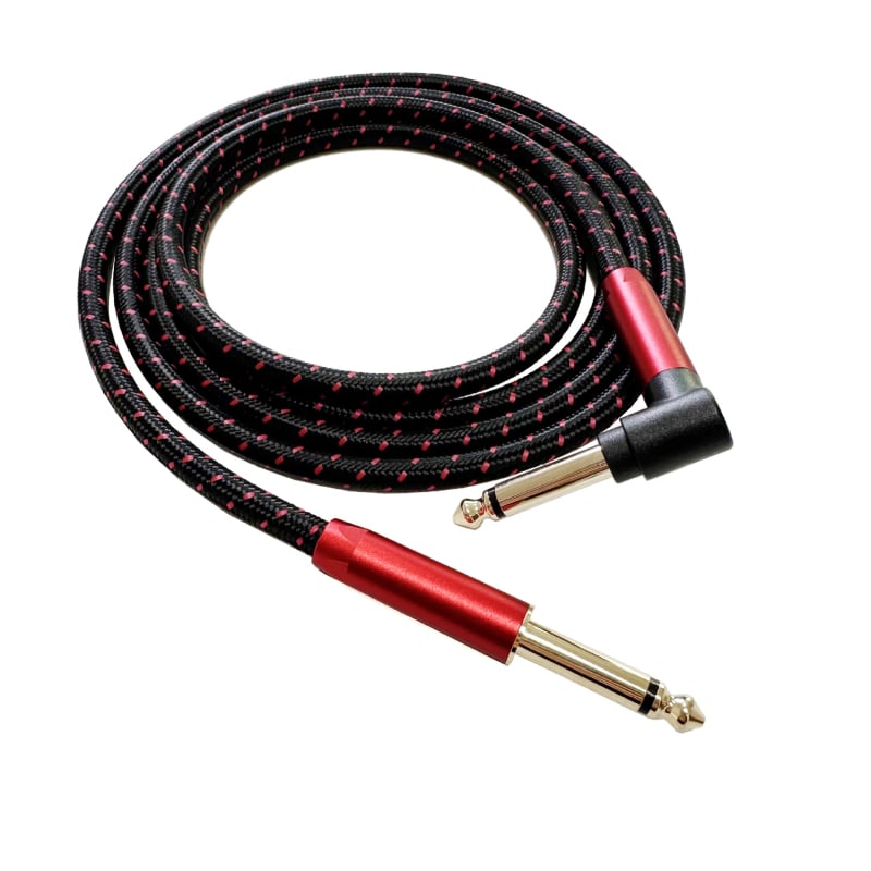 Orang Red audio kabel, 2-žilni, zlatno obloženi, konektori 6,5 mm na 6,35 mm, bakar bez kisika, RoHS