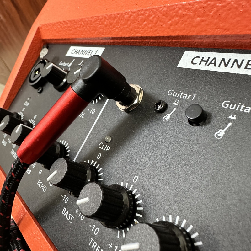 Orang Red audio kabel, 2-žilni, zlatno obloženi, konektori 6,5 mm na 6,35 mm, bakar bez kisika, RoHS