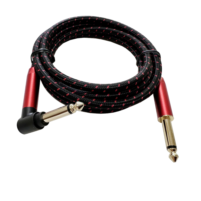Orang Red audio kabel, 2-žilni, zlatno obloženi, konektori 6,5 mm na 6,35 mm, bakar bez kisika, RoHS