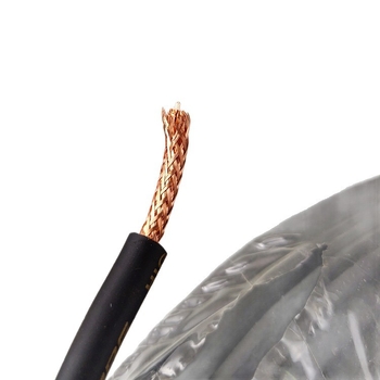 Cablu de microfon, cablu cu plasă tricotată, izolație cu fum redus și fără halogeni, echilibrat pentru semnale audio și video