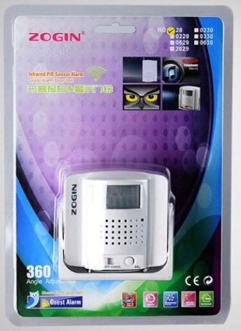 Sonerie de ușă cu inducție, model 28, DC 3×1.5V, 16 sonerii polifonice, potrivit pentru magazine și spații publice