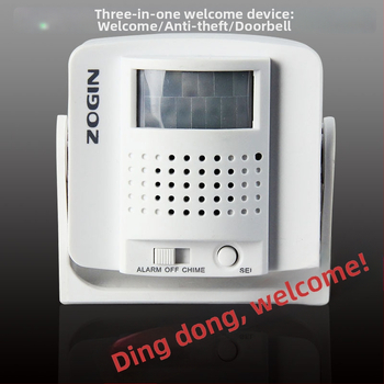 Sonerie de ușă cu inducție, model 28, DC 3×1.5V, 16 sonerii polifonice, potrivit pentru magazine și spații publice