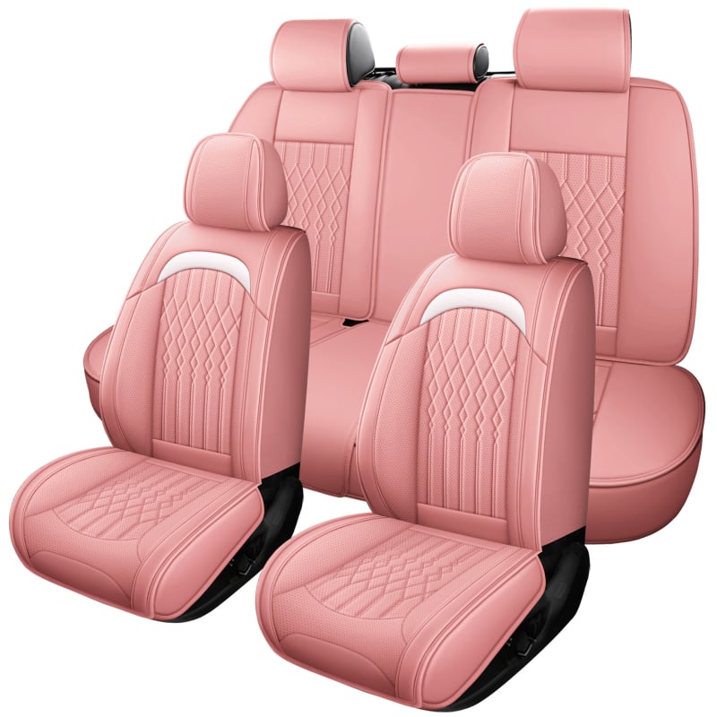 Autóülés-huzat bőrből, mind a négy évszakra, univerzális illeszkedés, szellőzés, szintetikus rost töltés