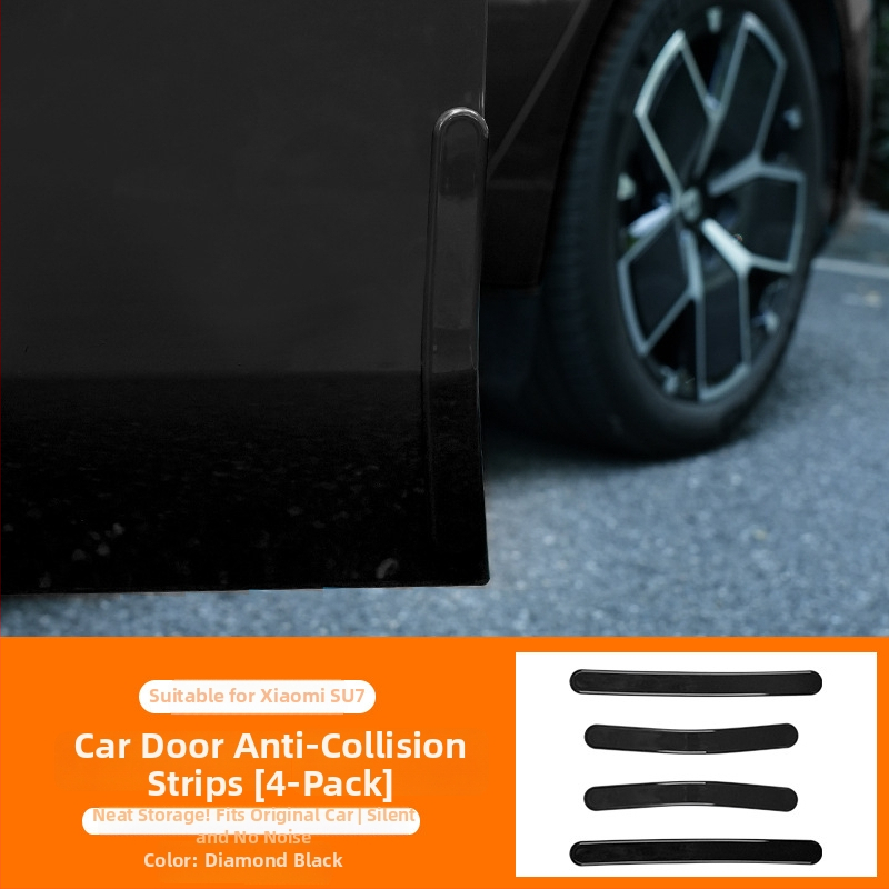 Anti-kolízna páska na dvere pre Su7, plastová ochranná páska na okraje a karosériu, kompatibilná so Su7