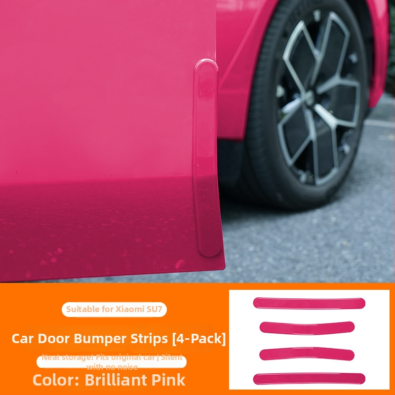 Anti-kolízna páska na dvere pre Su7, plastová ochranná páska na okraje a karosériu, kompatibilná so Su7