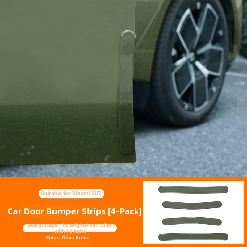 Anti-kolízna páska na dvere pre Su7, plastová ochranná páska na okraje a karosériu, kompatibilná so Su7