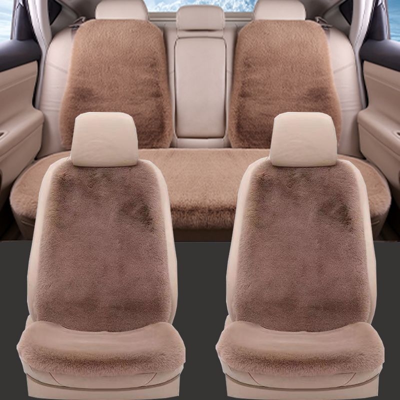 Téli autóülés párna – velúr töltet, Lychee mintázatú bőr felület, vékony deréktáj stílus, háttámla nélküli ülőpárna