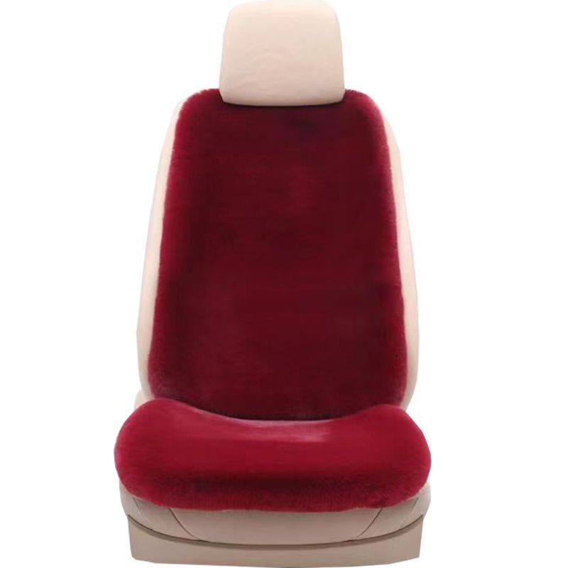Téli autóülés párna – velúr töltet, Lychee mintázatú bőr felület, vékony deréktáj stílus, háttámla nélküli ülőpárna