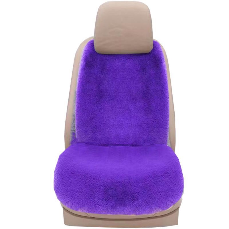 Téli autóülés párna – velúr töltet, Lychee mintázatú bőr felület, vékony deréktáj stílus, háttámla nélküli ülőpárna