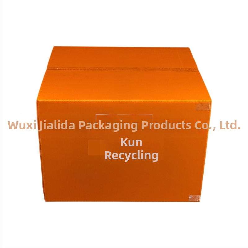 Skladacia plastová krabica pre logistiku | PP materiál, jednostupňové vstrekovanie, hrúbka steny 1,5 mm, vnútorné rozmery prispôsobiteľné, tlač loga