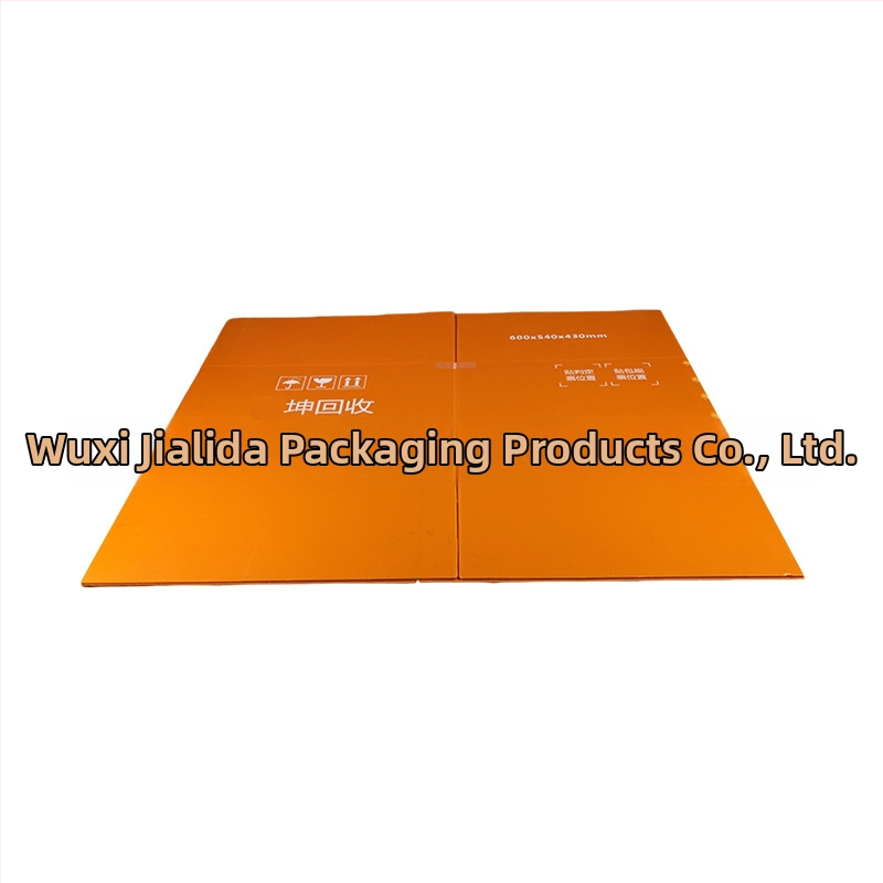 Skladacia plastová krabica pre logistiku | PP materiál, jednostupňové vstrekovanie, hrúbka steny 1,5 mm, vnútorné rozmery prispôsobiteľné, tlač loga