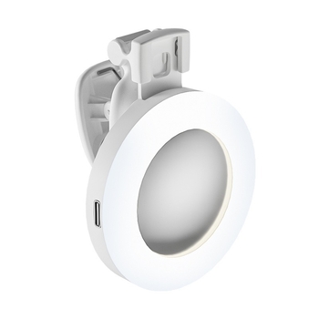SUKEER mini svjetlo za telefon – ručna svjetiljka za livestream i selfie, tri boje temperature, ispod 10W, 3.7V, model D6