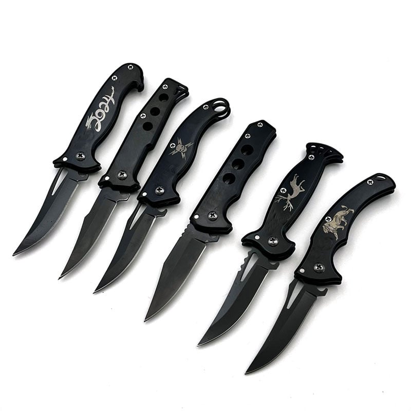 Vanjski sklopivi nož, nehrđajući čelik, duljina oštrice: 7, brzo otvaranje, visoka tvrdoća