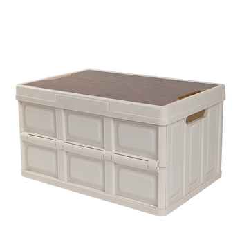 Sklopiva kutija za pohranu za kampiranje za pretinac automobila, PP plast, 30–40 L, dimenzije 52×35×29 cm