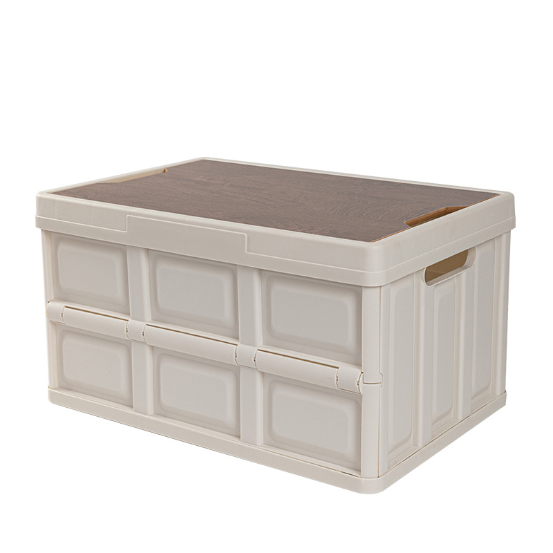 Sklopiva kutija za pohranu za kampiranje za pretinac automobila, PP plast, 30–40 L, dimenzije 52×35×29 cm