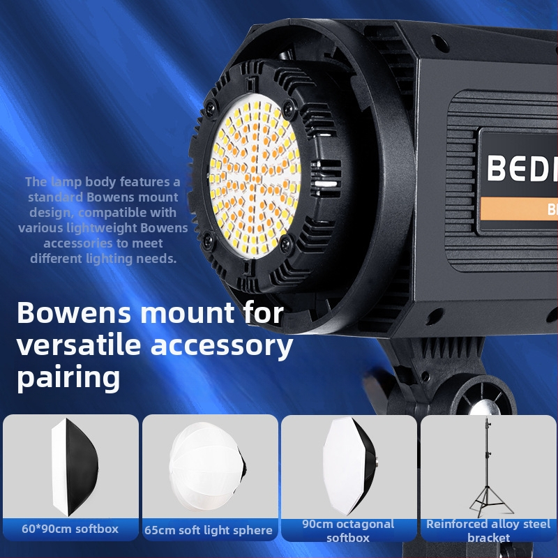 Torch profesionalna fotografijska rasvjeta — LED svjetlo, 110W, 2700–6500K podesiva boja, regulacija jačine, napajanje iz vlastitog izvora