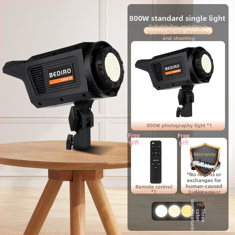 Torch profesionalna fotografijska rasvjeta — LED svjetlo, 110W, 2700–6500K podesiva boja, regulacija jačine, napajanje iz vlastitog izvora
