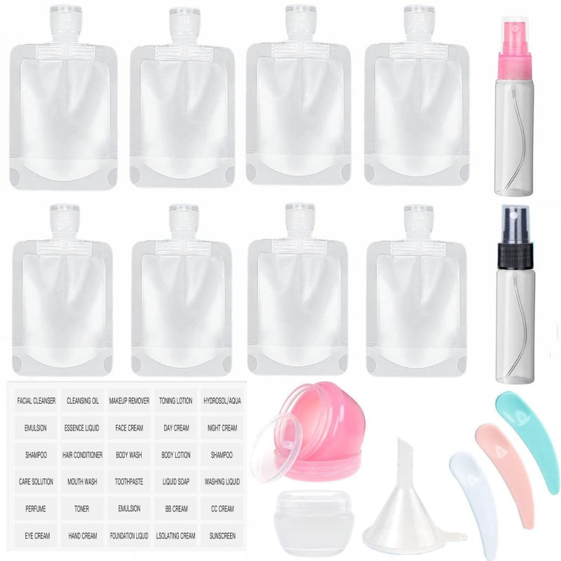 Комплект бутилки за пътуване за грим – SF365695896J, марка Other, Ефективност: Travel Bottling, Възможност за частна марка