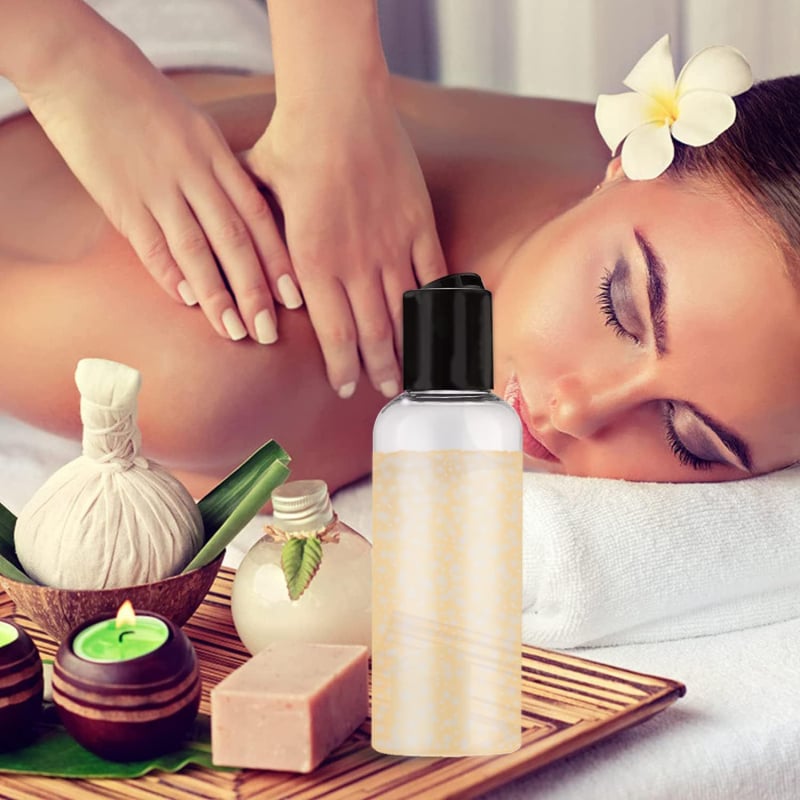 Козметичен комплект бутилки за пътуване с етикети, модел SF2454S5DS, произход Zhejiang, комплект за бутилки за козметика, срок на годност 20 години, с чанта за съхранение