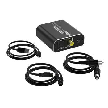 RCA na optički/koaksijalni audio konverter, analogno-digitalni dekoder zvuka, kompatibilan s PS5