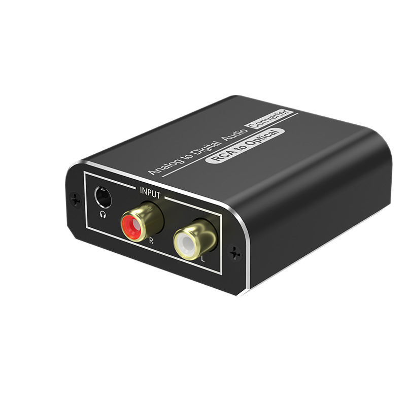 RCA na optički/koaksijalni audio konverter, analogno-digitalni dekoder zvuka, kompatibilan s PS5