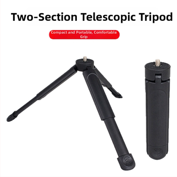 Stativ pre mobilný telefón a bezzrkadlový fotoaparát | Dve sekcie teleskopické, ABS materiál, nosnosť do 2 kg, prenosný