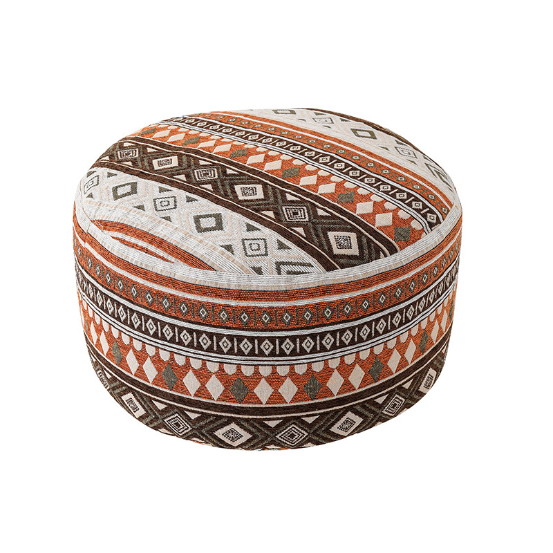 Boho stil futon mat jastuk - poliester, punilo EPP, prugasti uzorak