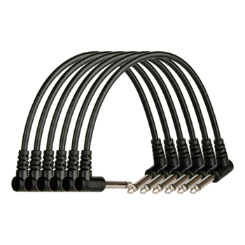 Kabel za efekte gitare/basa, set od 6 komada, model XGQ-X-6, OPP pakiranje, TEN WHEAT