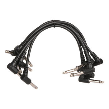 Kabel za efekte gitare/basa, set od 6 komada, model XGQ-X-6, OPP pakiranje, TEN WHEAT