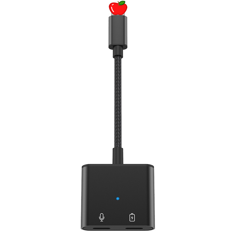 Apple adapter – četiri u jednom mobilni konverter za punjenje, pozive i streaming, licencirana privatna marka