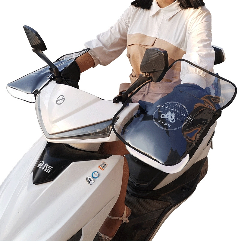 Κάλυμμα χειρολαβής για ηλεκτρικό σκούτερ και μοτοσικλέτα – βαμβακερό, αδιάβροχο, ανθεκτικό στον άνεμο, με παχύτερη μόνωση (ζεύγος)