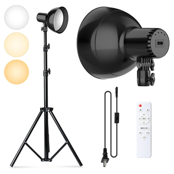 LED svjetlo za fotografiju kose – dopunsko osvjetljenje, 40W, tri boje temperature, daljinsko upravljanje, podesiva jačina svjetla, 220V