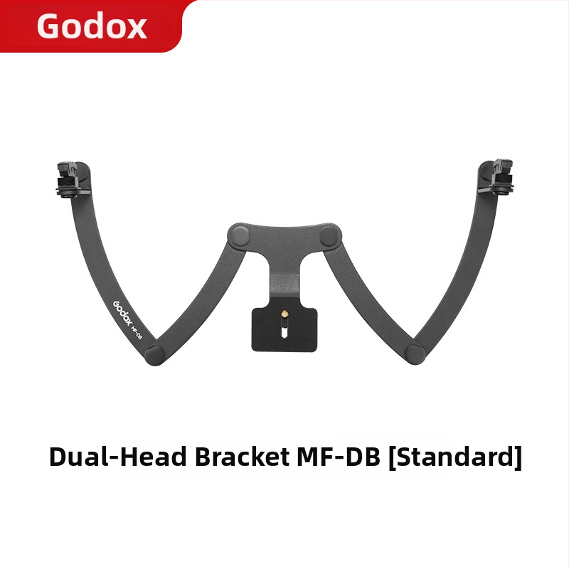 MW držiak na dvojhlavý blesk pre dentálnu estetickú fotografiu MF12-DK1 makro blesk (Model MF-DB; Hmotnosť približne 0,43 kg)
