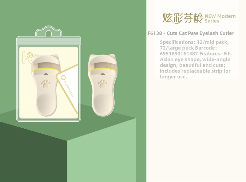 Širokouhlý kulmovač na riasy – ručný nástroj Colorful age, balenie 600