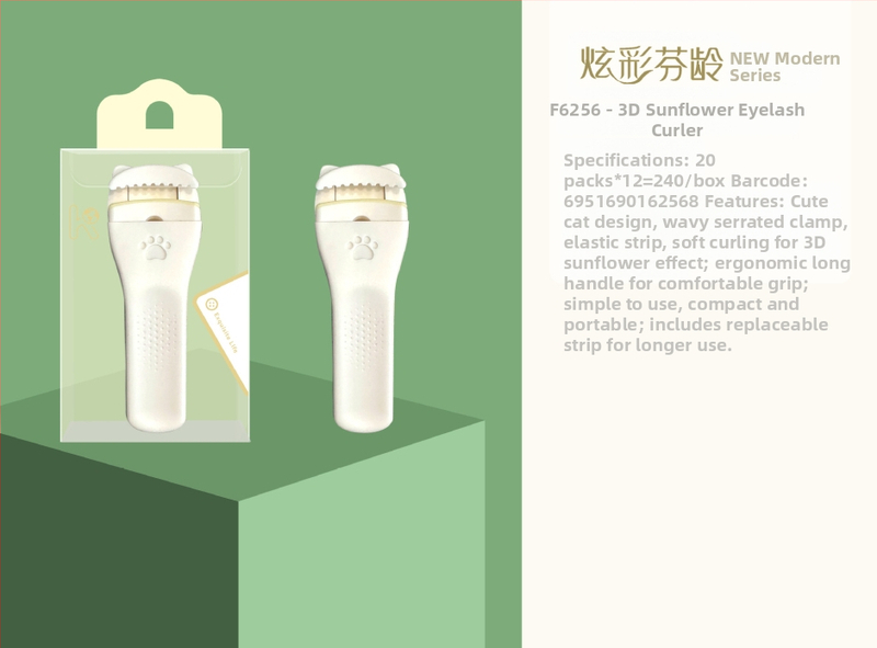 Širokouhlý kulmovač na riasy – ručný nástroj Colorful age, balenie 600