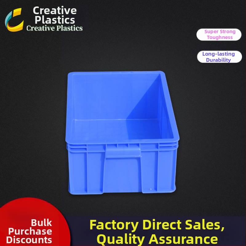 Industrijska plastična kutija za turnover, HDPE, 100% virgin materijal, debljina zida 2–3 mm, nosivost 15 kg, injekcijsko oblikovanje