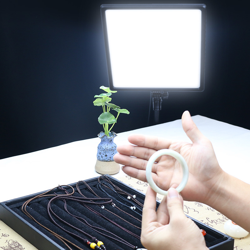 YG-50B Prijenosno svjetlo za fotografiju nakita, LED 50W, 3200K-5600K, podesiva svjetlina i temperatura boje, za prijenos uživo nakita i still life fotografiju