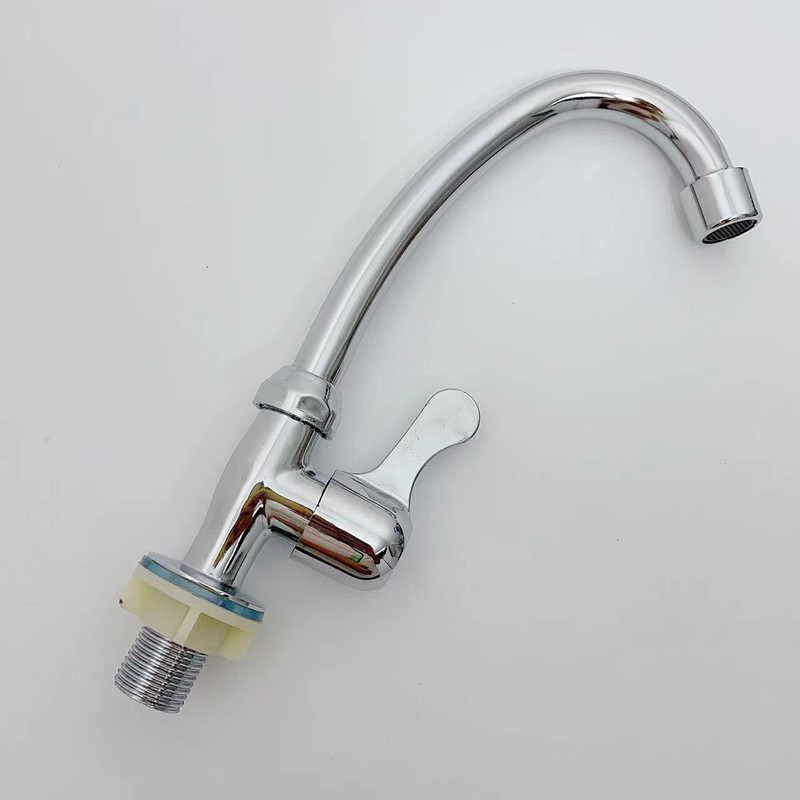 Mosdócsaptelep, függőleges beépítés, egylyukas, kerámia patronos szelep, 4 mm bemenet-kimenet, modell BSL6601