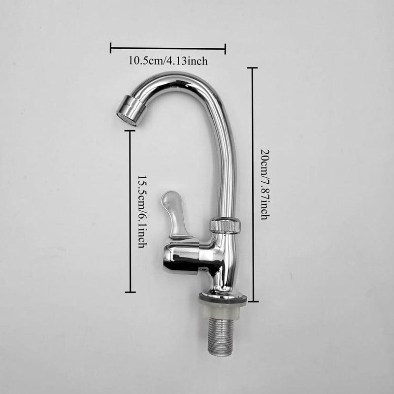 Mosdócsaptelep, függőleges beépítés, egylyukas, kerámia patronos szelep, 4 mm bemenet-kimenet, modell BSL6601